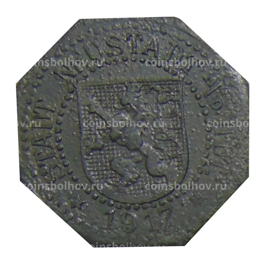 Монета 10 пфеннигов 1917 года Германия — Нотгельд Нойстад