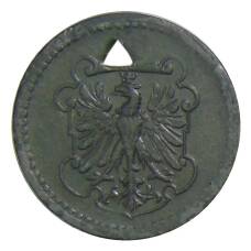 Монета 10 пфеннигов 1917 года Германия Нотгельд — Франкфурт на Майне (реверс)