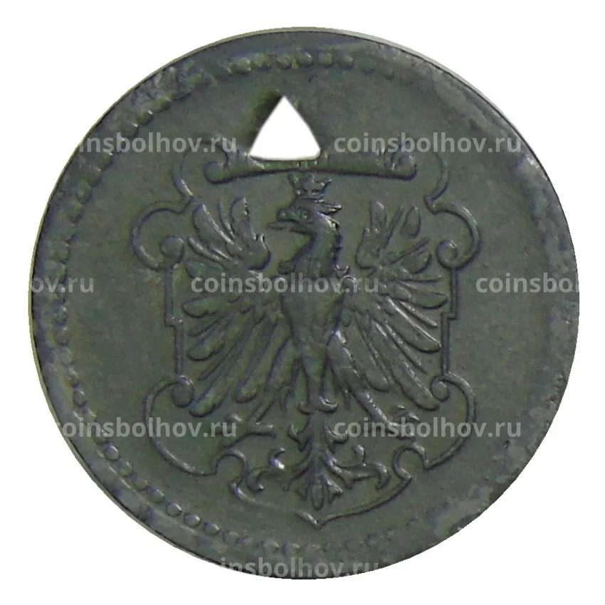 Монета 10 пфеннигов 1917 года Германия Нотгельд — Франкфурт на Майне (вид 2)