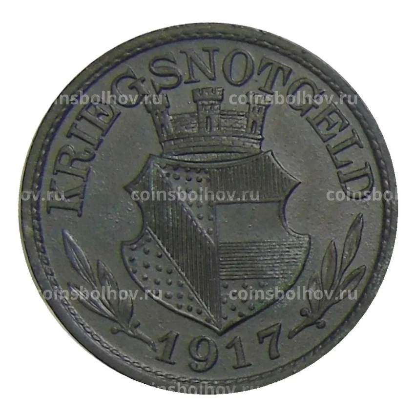 Монета 10 пфеннигов 1917 года Германия — Нотгельд Пфорцгейм