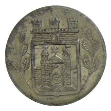 Монета 10 пфеннигов 1919 года Германия — Нотгельд Графрат (аверс)