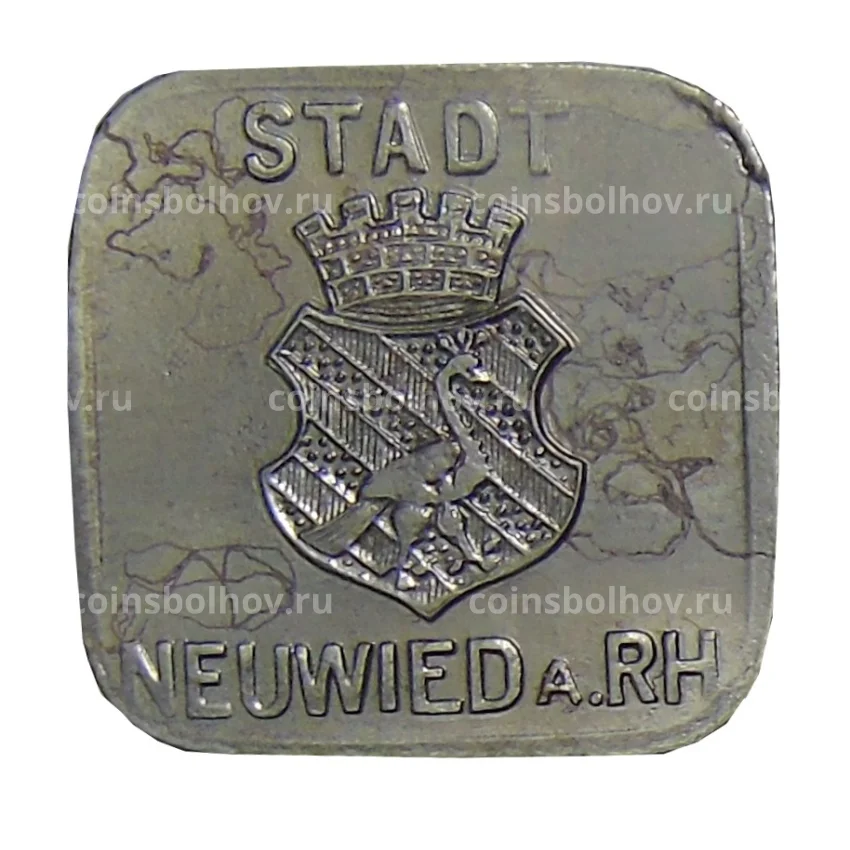 Монета 10 пфеннигов 1919 года Германия — Нотгельд Нойвид (вид 2)
