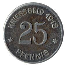 Монета 25 пфеннигов 1918 года Германия — Нотгельд (Кобленц) (аверс)