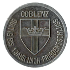 Монета 25 пфеннигов 1918 года Германия — Нотгельд (Кобленц) (реверс)