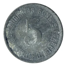 Монета 5 пфеннигов 1919 года Германия — Нотгельд (Бонн) (аверс)