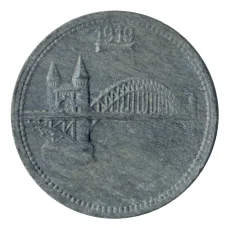 Монета 5 пфеннигов 1919 года Германия — Нотгельд (Бонн) (реверс)