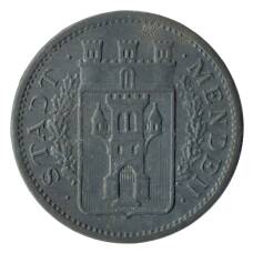 Монета 10 пфеннигов 1917 года Германия — Нотгельд (Менден) (реверс)