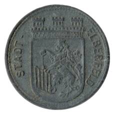 Монета 10 пфеннигов 1917 года Германия — Нотгельд (Эльберфельд) (реверс)