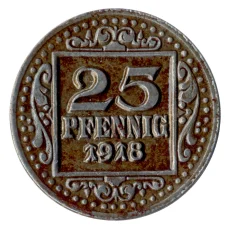 Монета 25 пфеннигов 1918 года Германия — Нотгельд (Мюнстер) (аверс)