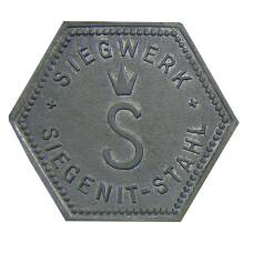 Жетон игровой компания  «SIEGENIT-STAHL» (вид 2)