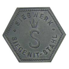 Жетон игровой компания  «SIEGENIT-STAHL» (вид 2)