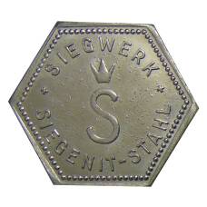 Жетон игровой компания  «SIEGENIT-STAHL» (вид 2)