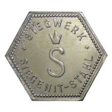 Жетон игровой компания  «SIEGENIT-STAHL» (вид 2)