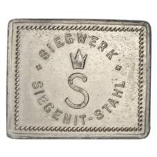 Жетон на 1 обед компания «SIEGENIT-STAHL» (вид 2)
