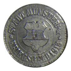 Монета 10  пфеннигов 1918 года Германия Нотгельд — Мюнстер (аверс)