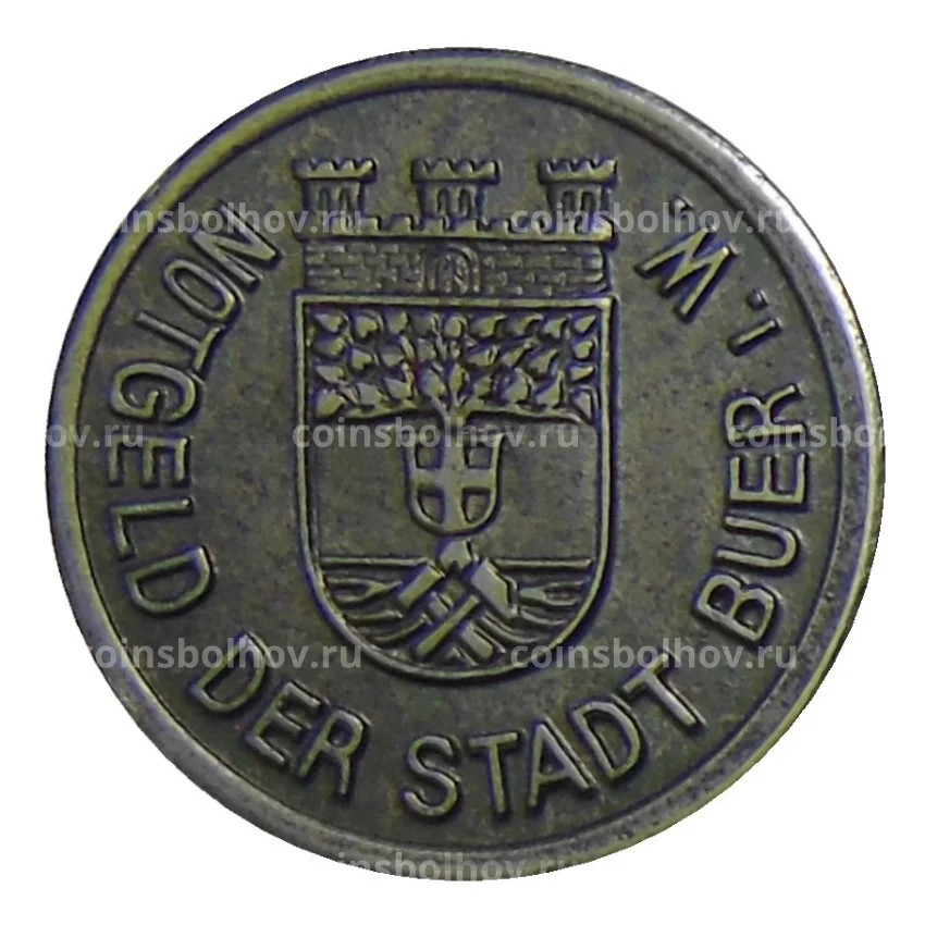 Монета 10  пфеннигов 1919 года Германия Нотгельд — Биер (вид 2)
