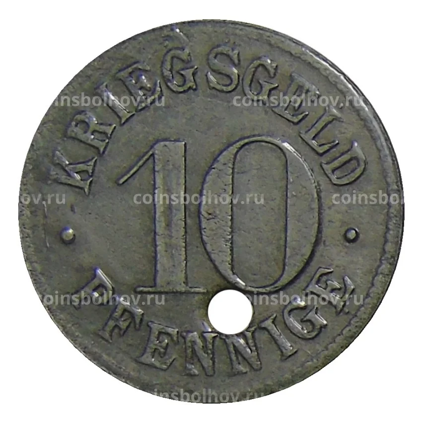 Монета 10  пфеннигов Германия Нотгельд — Гейдельберг (вид 2)