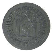 Монета 10  пфеннигов 1917 года Германия Нотгельд — Франкфурт на Одере (аверс)