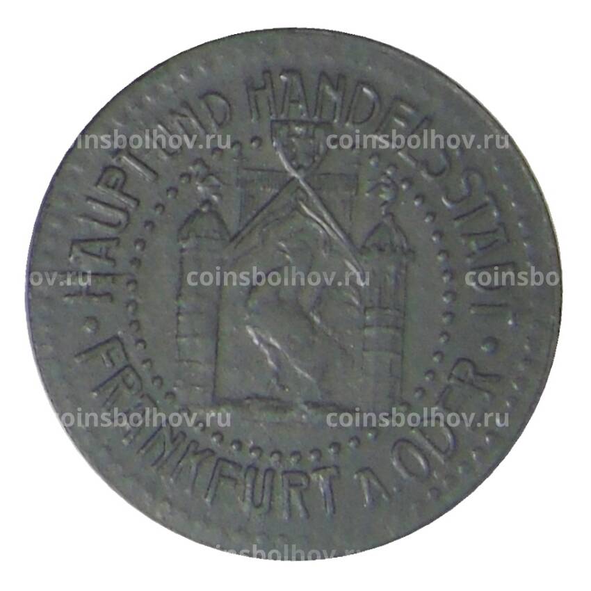 Монета 10  пфеннигов 1917 года Германия Нотгельд — Франкфурт на Одере