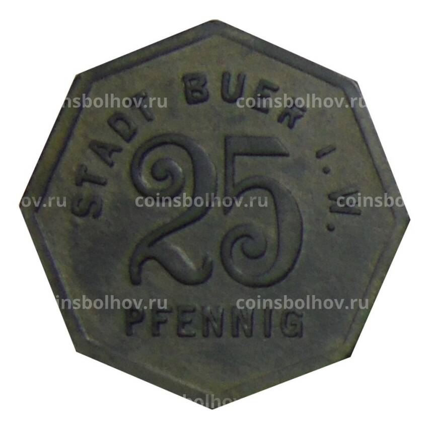 Монета 25 пфеннигов Германия Нотгельд — Биер (вид 2)