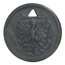 Монета 10 пфеннигов 1917 года Германия — Нотгельд Франкфурт на Майне (реверс)