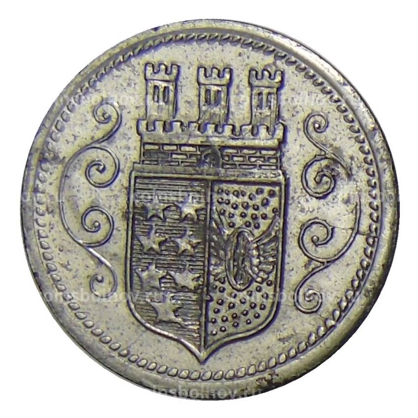 Монета 10 пфеннигов 1920 года Германия — Нотгельд Охлигс