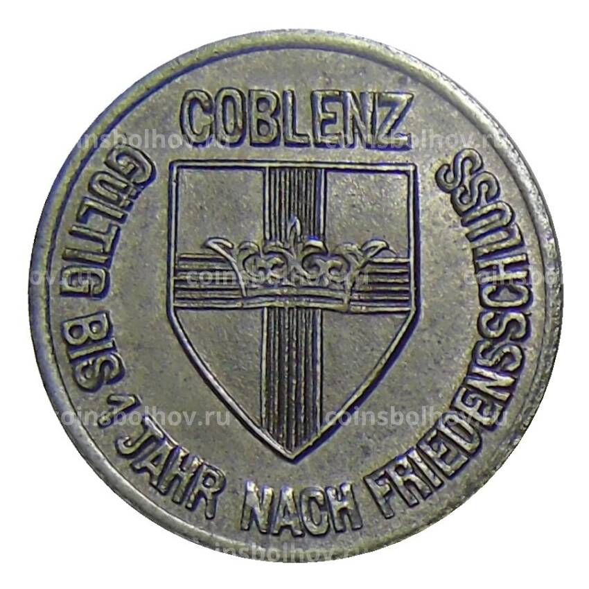 Монета 10 пфеннигов 1918 года Германия — Нотгельд Кобленц