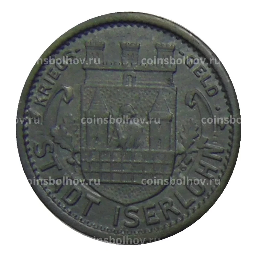 Монета 10 пфеннигов 1917 года Германия — Нотгельд Изерлон