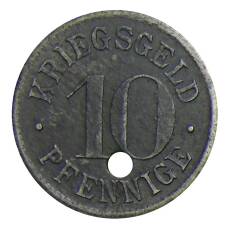 Монета 10 пфеннигов Германия — Нотгельд Гейдельберг (аверс)