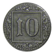 Монета 10 пфеннигов 1918 года Германия — Нотгельд Мюнстер (аверс)