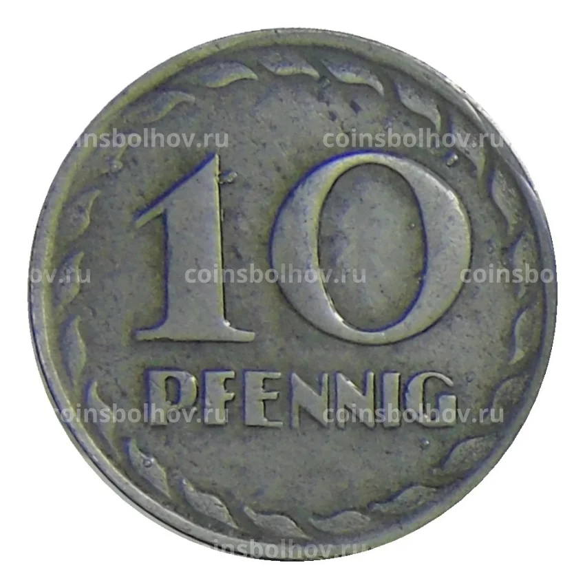 Монета 10 пфеннигов 1919 года Германия — Нотгельд Манхайм (вид 2)