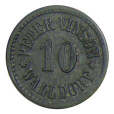 Монета 10 пфеннигов Германия — Нотгельд Валдорф (Питер Винсон) (аверс)
