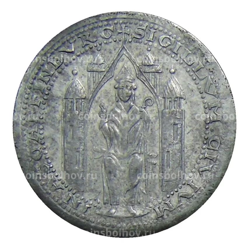 Монета 10 пфеннигов 1917 года Германия — Нотгельд Ашаффенбург