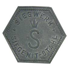 Жетон игровой компания «SIEGENIT-STAHL» (вид 2)