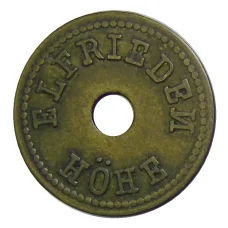 Жетон игровой «ELFRIEDEN НОНЕ» Германия