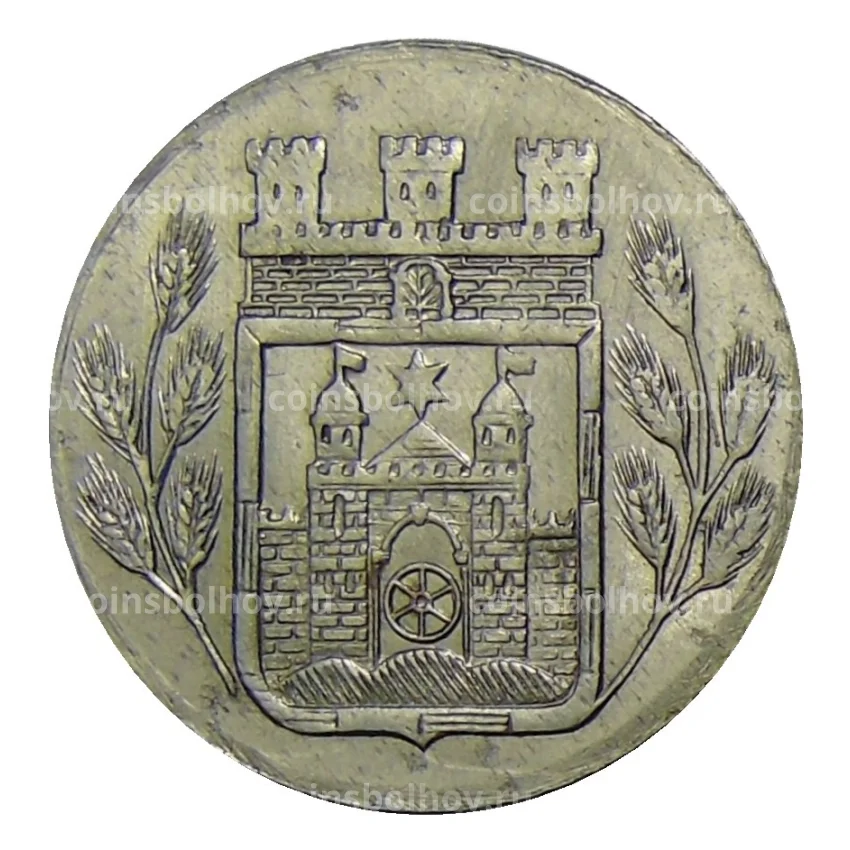 Монета 10 пфеннигов 1919 года Германия — Нотгельд Графрат (вид 2)