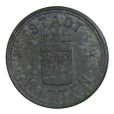 Монета 5 пфеннигов 1917 года Германия — Нотгельд Виттен (аверс)