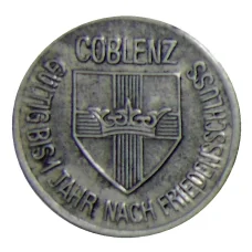 Монета 10 пфеннигов 1918 года Германия — Нотгельд Кобленц (реверс)