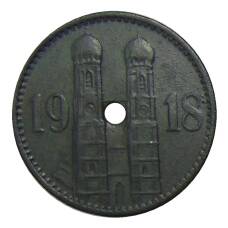 Монета 15 пфеннигов 1918 года Германия — Нотгельд Мюнхен (аверс)
