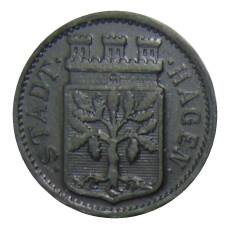 Монета 10 пфеннигов 1918 года Германия — Нотгельд Хаген (аверс)