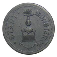 Монета 25 пфеннигов 1917 года Германия — Нотгельд Мюнстер (аверс)