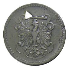 Монета 10 пфеннигов 1917 года Германия — Нотгельд Франкфурт на Майне (реверс)