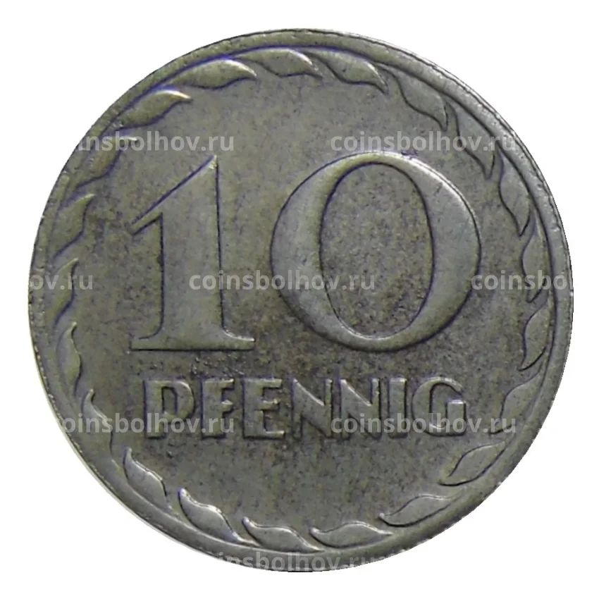 Монета 10 пфеннигов 1919 года Германия — Нотгельд Маннхайм (вид 2)