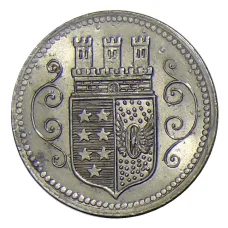 Монета 10 пфеннигов 1920 года Германия — Нотгельд Охлигс (реверс)