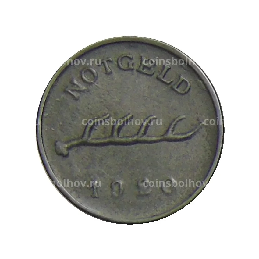 Монета 1 пфенниг 1920 года Германия — Нотгельд Бад-Магентхайм (вид 2)