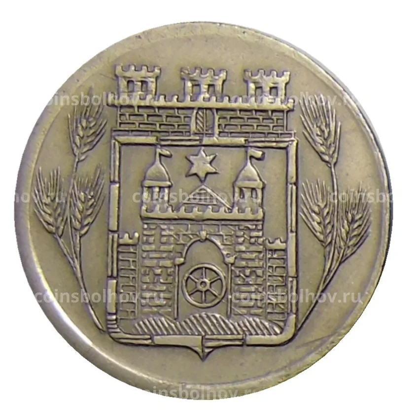 Монета 5 пфеннигов 1919 года Германия — Нотгельд Графрат (вид 2)