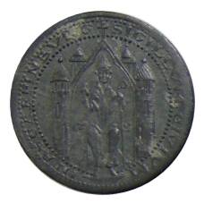 Монета 5 пфеннигов 1917 года Германия — Нотгельд Ашаффенбург (аверс)