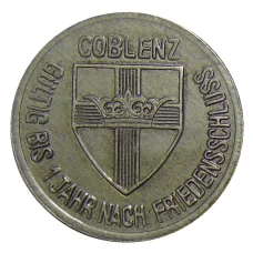 Монета 25 пфеннигов 1918 года Германия — Нотгельд Кобленц (аверс)