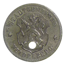 Монета 10 пфеннигов  Германия — Нотгельд Гайдельберг (аверс)