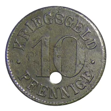 Монета 10 пфеннигов  Германия — Нотгельд Гайдельберг (реверс)
